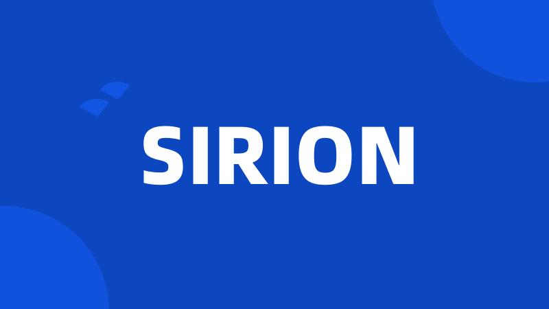 SIRION