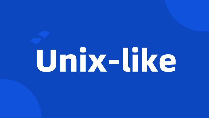 Unix-like