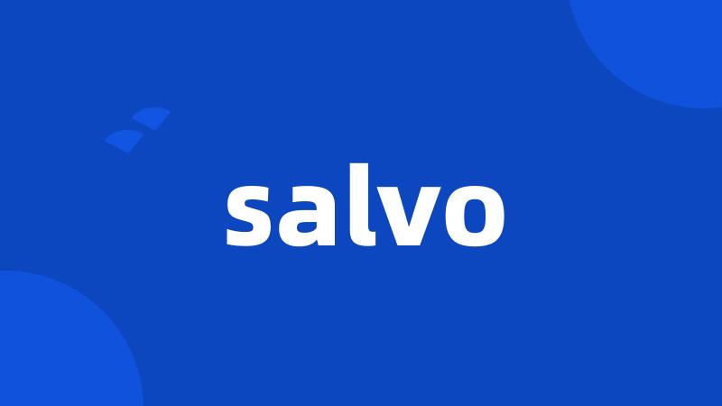 salvo