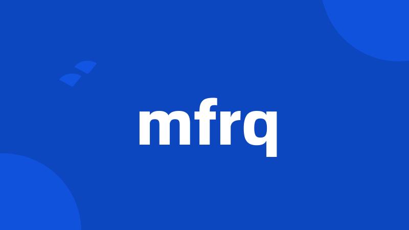 mfrq