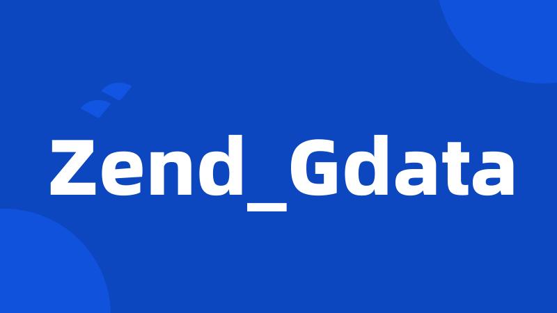 Zend_Gdata