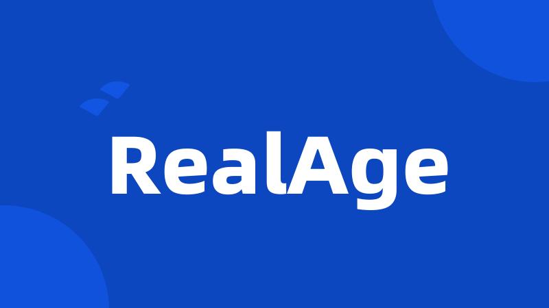 RealAge