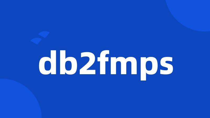 db2fmps