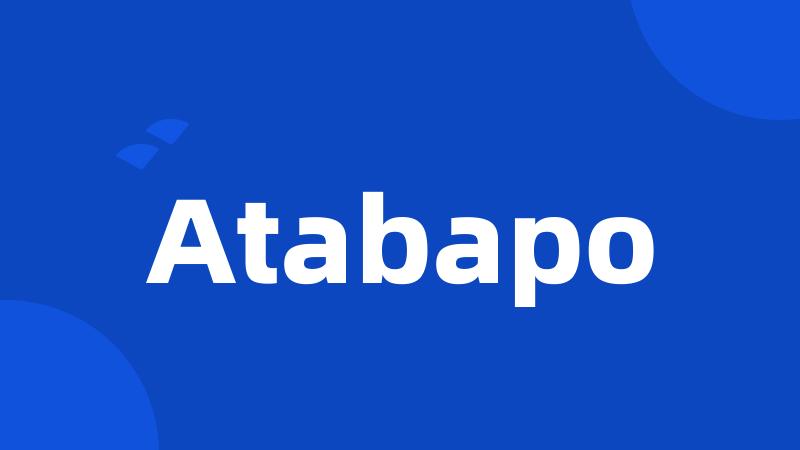 Atabapo