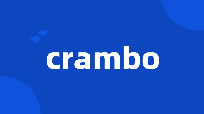 crambo