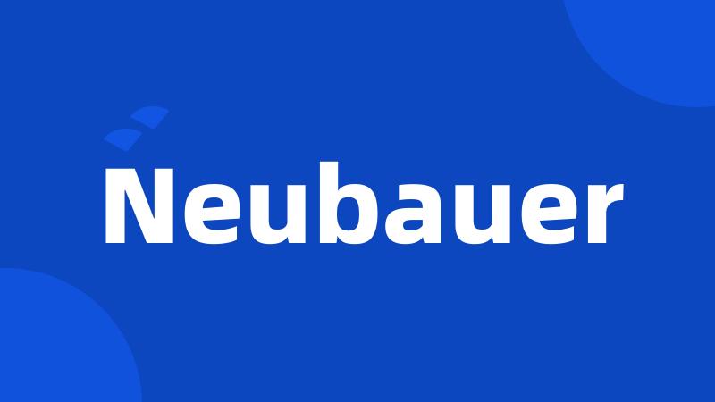 Neubauer