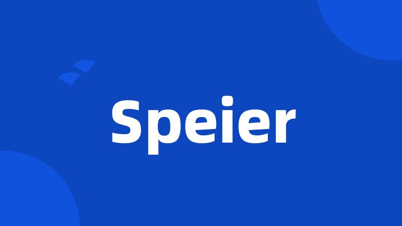 Speier