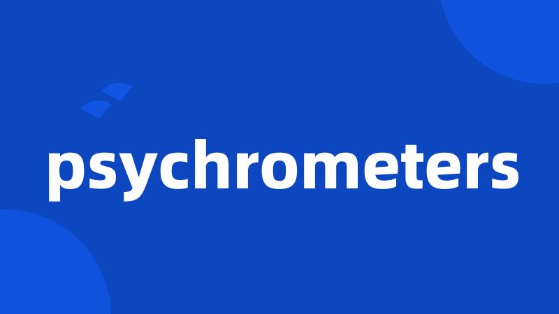 psychrometers