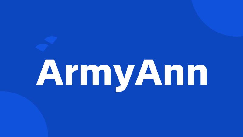 ArmyAnn