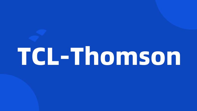 TCL-Thomson