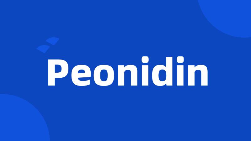 Peonidin