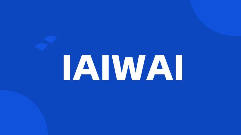 IAIWAI