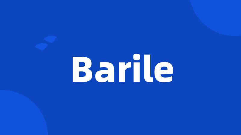 Barile