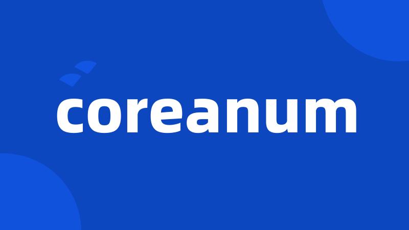 coreanum