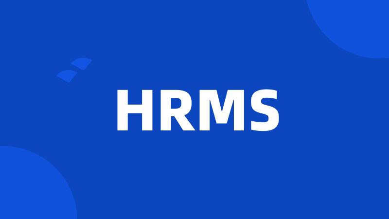 HRMS