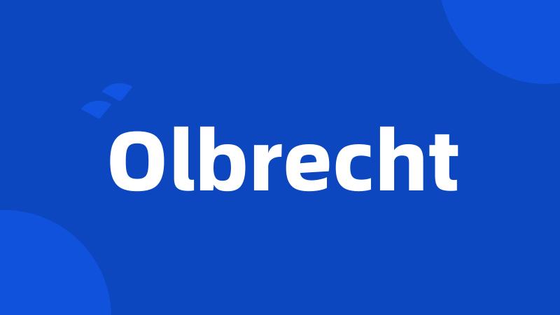 Olbrecht