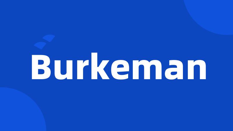 Burkeman