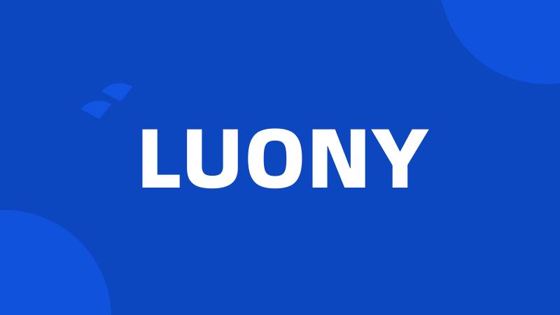 LUONY