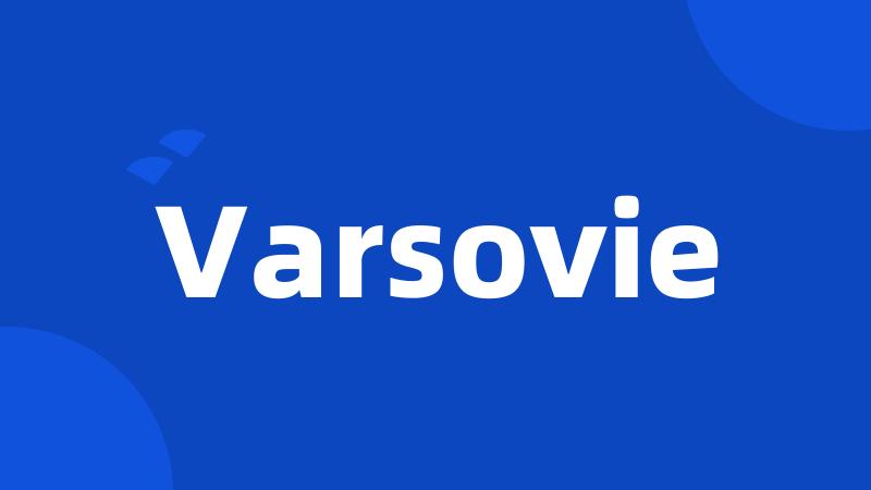 Varsovie