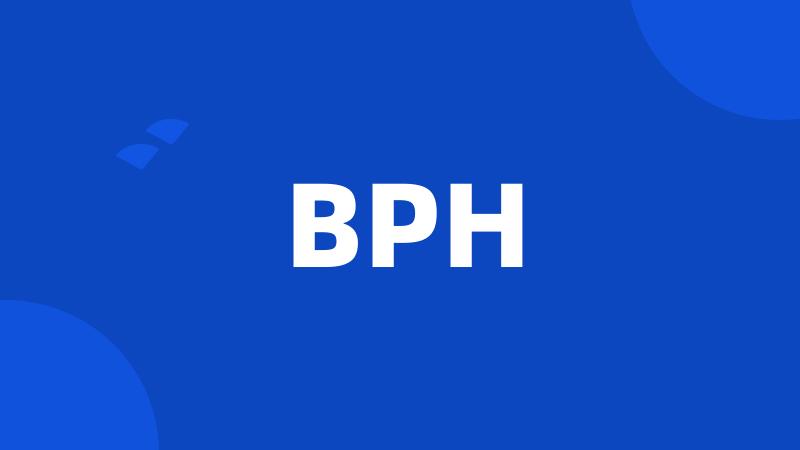 BPH