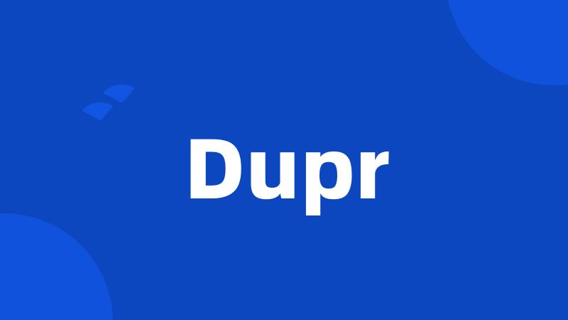 Dupr