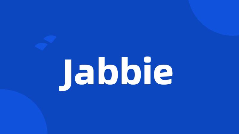 Jabbie