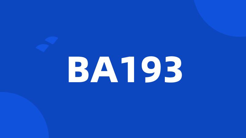 BA193