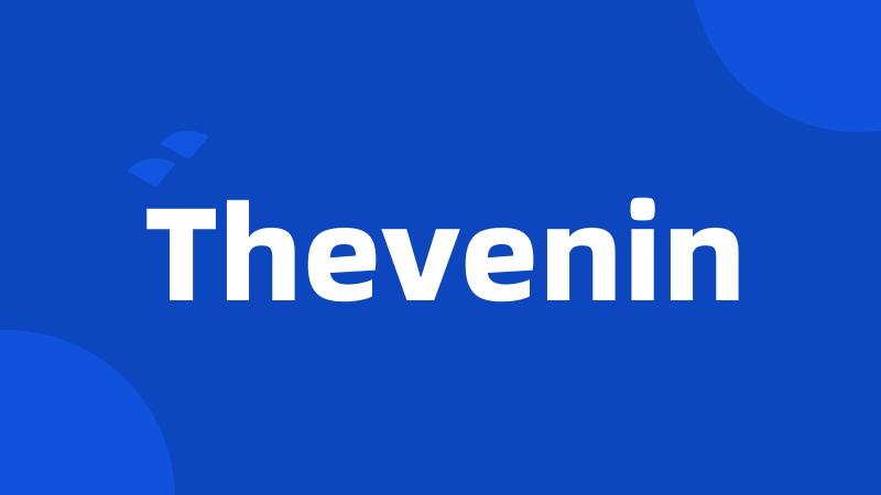 Thevenin