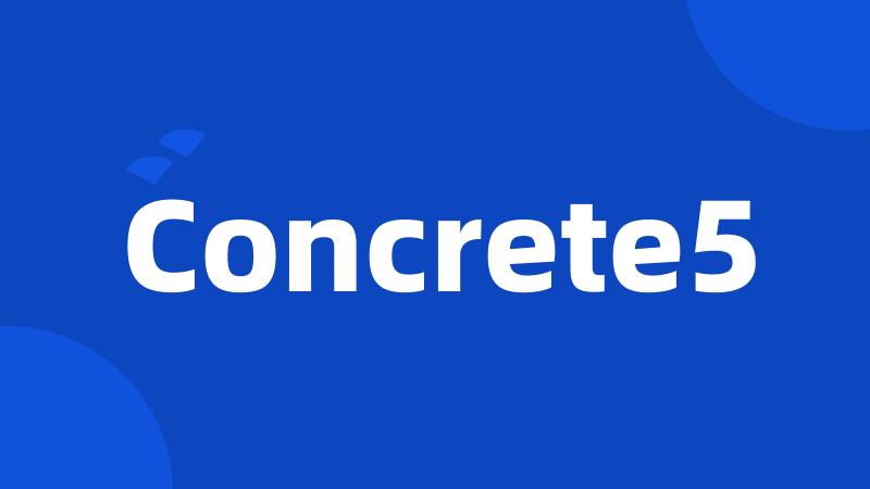 Concrete5