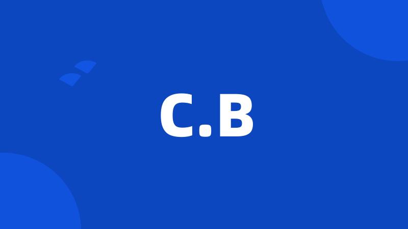 C.B