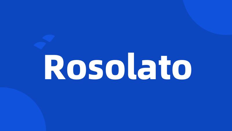 Rosolato