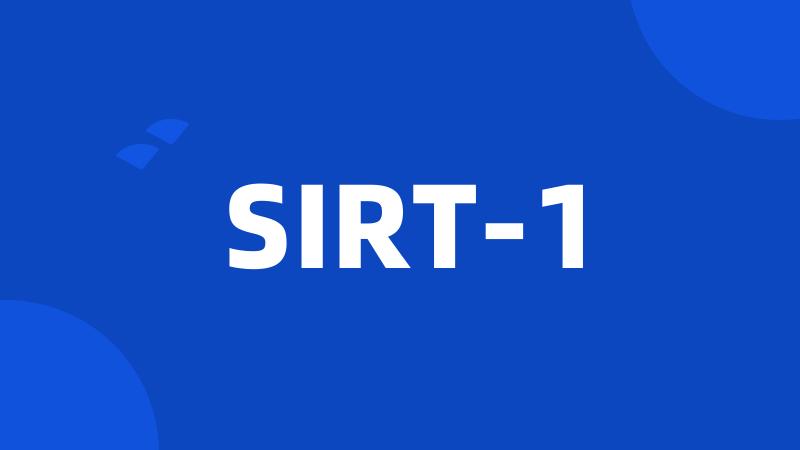 SIRT-1