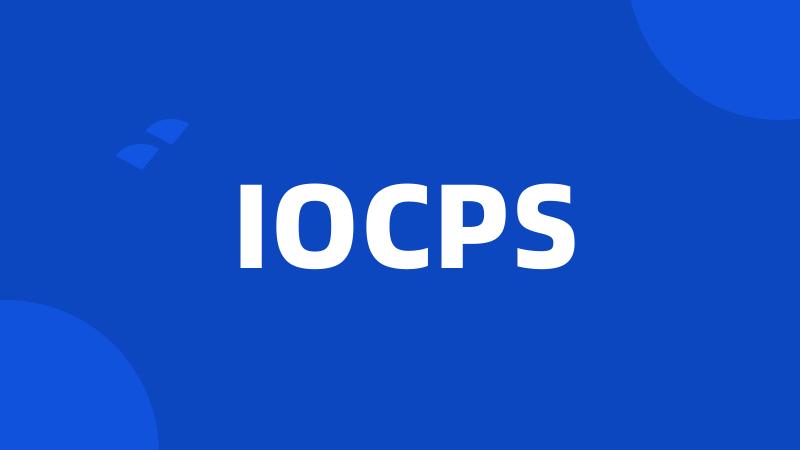 IOCPS