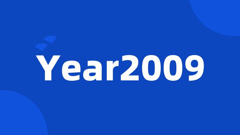 Year2009