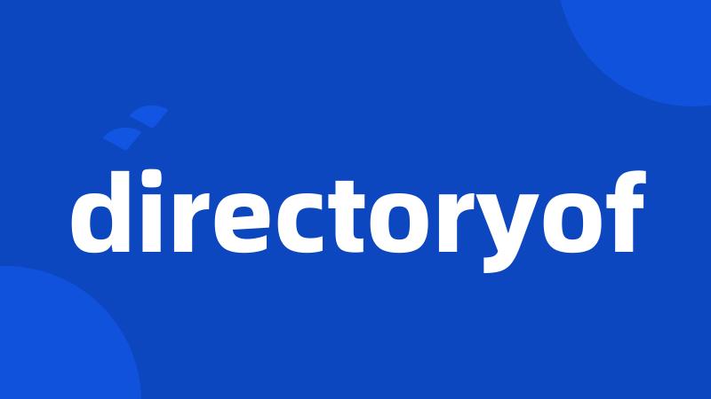 directoryof