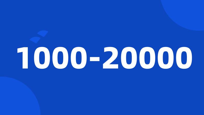 1000-20000