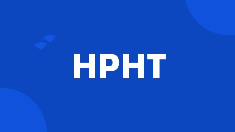 HPHT