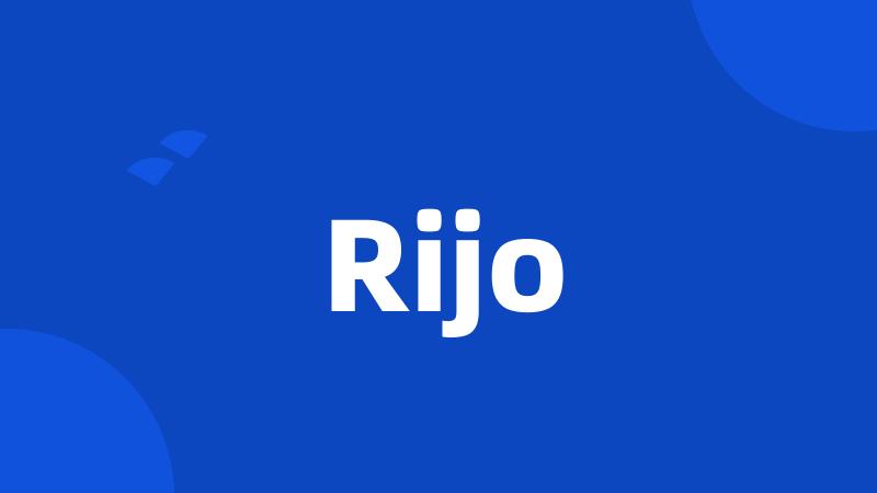 Rijo