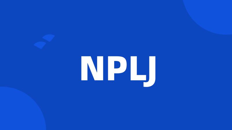 NPLJ