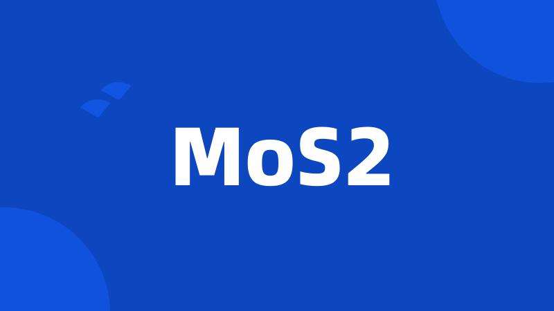 MoS2