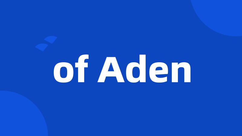of Aden