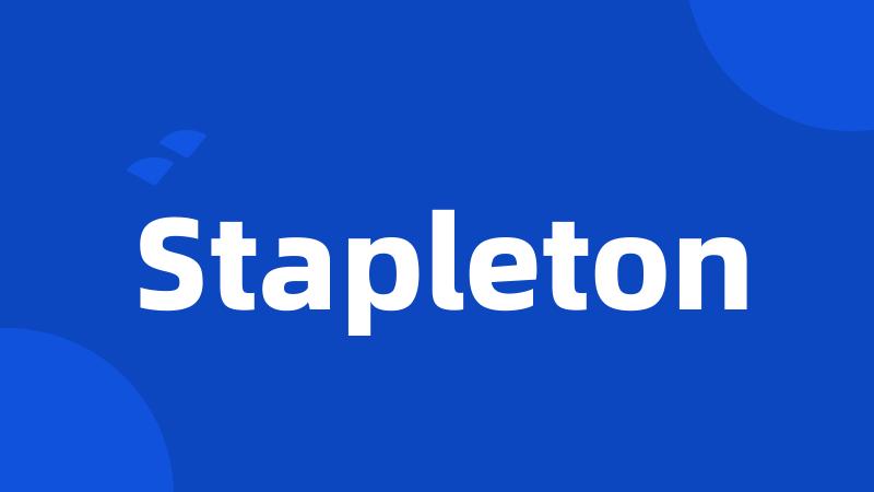 Stapleton