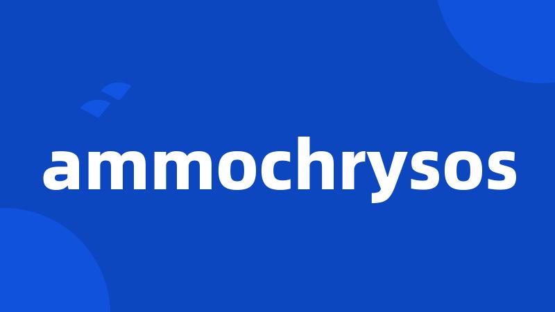 ammochrysos