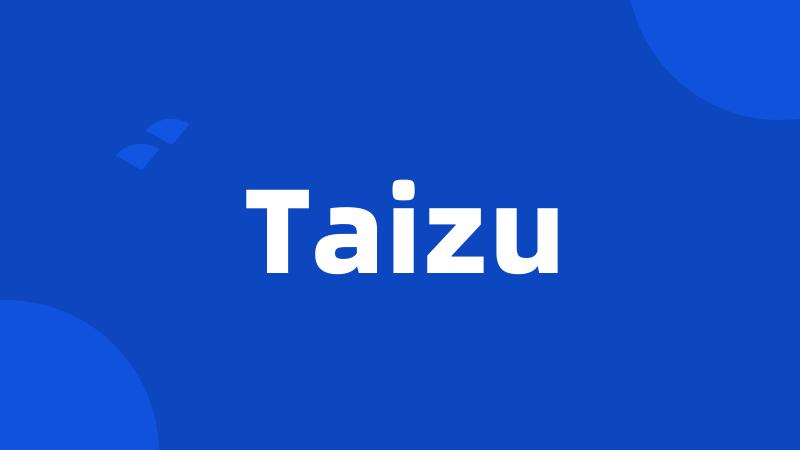 Taizu