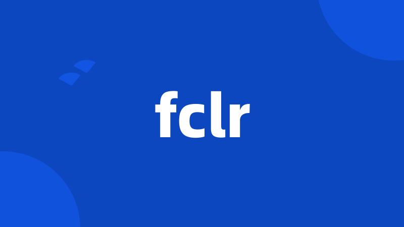 fclr