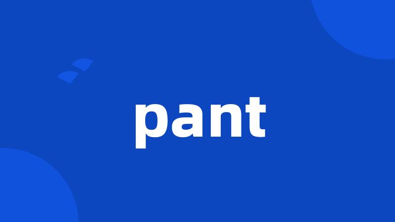 pant