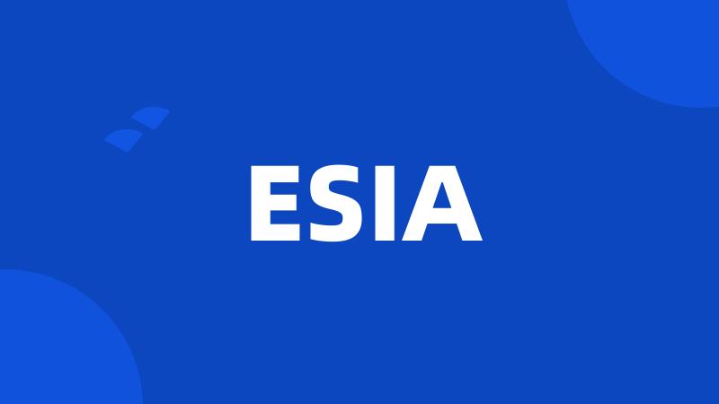 ESIA