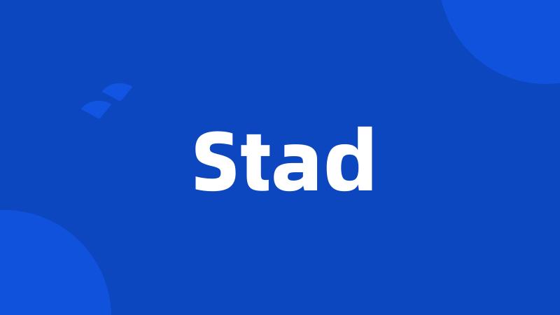 Stad