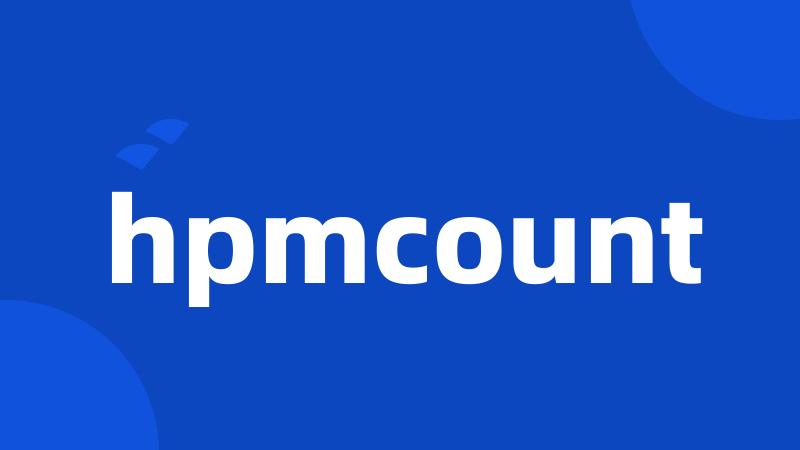 hpmcount