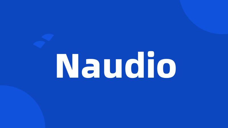 Naudio